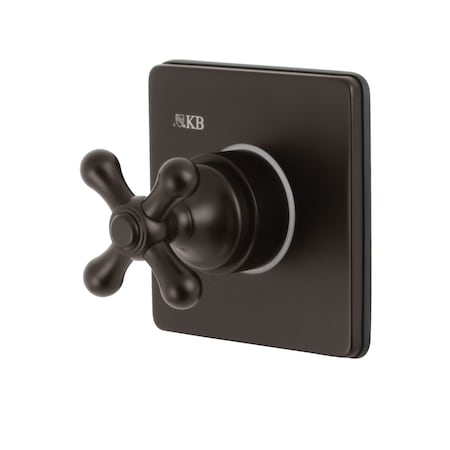 Kingston Brass KS3045AX Single-Handle Three-Way Diverter Valve with Trim Kit KS3045AX